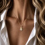 Arany Medálok 14 karátos Medál , Arany Köves szív (Nr.77) webshop