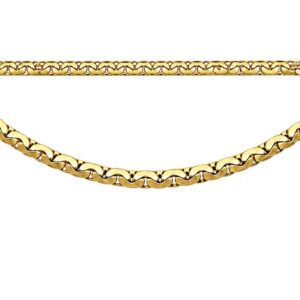 Arany Láncok 14 karátos Lánc , Cobra típusú Sárga arany modell (Nr.51) webshop