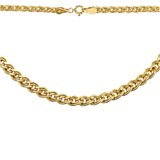 Arany Láncok 14 karátos Lánc , Monalisa típusú , sárga arany (Nr.19) webshop