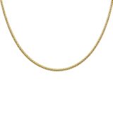 Arany Láncok 14 karátos Lánc , Barbara típusú  , sárga arany modell (Nr.13) webshop