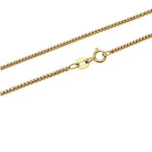 Arany Láncok 14 karátos Lánc , Barbara típusú arany lánc cirkónia kővel (Nr.35) webshop