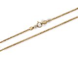 Arany Láncok 14 karátos Lánc , sárga arany Barbara típusú modell (Nr.18) webshop
