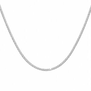 Arany Láncok 14 karátos Lánc , Barbara típusú fehér arany modell (Nr.14) webshop