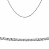 Arany Láncok 14 karátos Lánc , Barbara típusú fehér arany modell (Nr.14) webshop Arany Láncok 14 karátos Lánc , Barbara típusú fehér arany modell (Nr.14) webshop