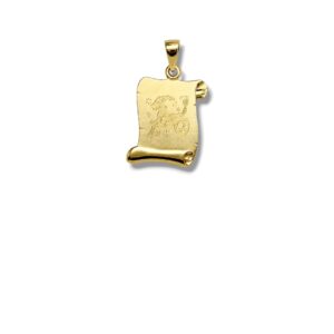 Arany Medálok 14 karátos Medál , Kis Bak pergamen (Nr.34) webshop