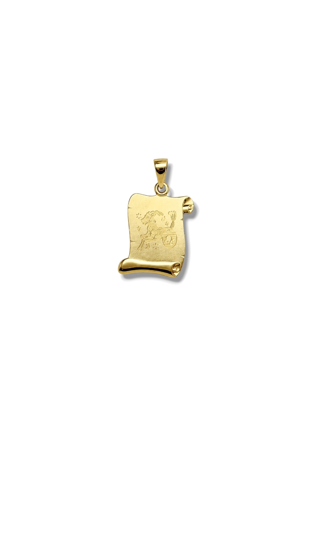 Arany Medálok 14 karátos Medál , Kis Bak pergamen (Nr.34) webshop Arany Medálok 14 karátos Medál , Kis Bak pergamen (Nr.34) webshop