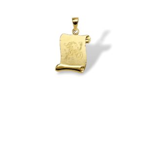 Arany Medálok 14 karátos Medál , Kis Bak pergamen (Nr.34) webshop