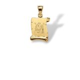 Arany Medálok 14 karátos Medál , Kis Vízöntő pergamen ( Nr.35) webshop