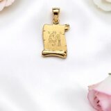 Arany Medálok 14 karátos Medál , Kis Vízöntő pergamen ( Nr.35) webshop