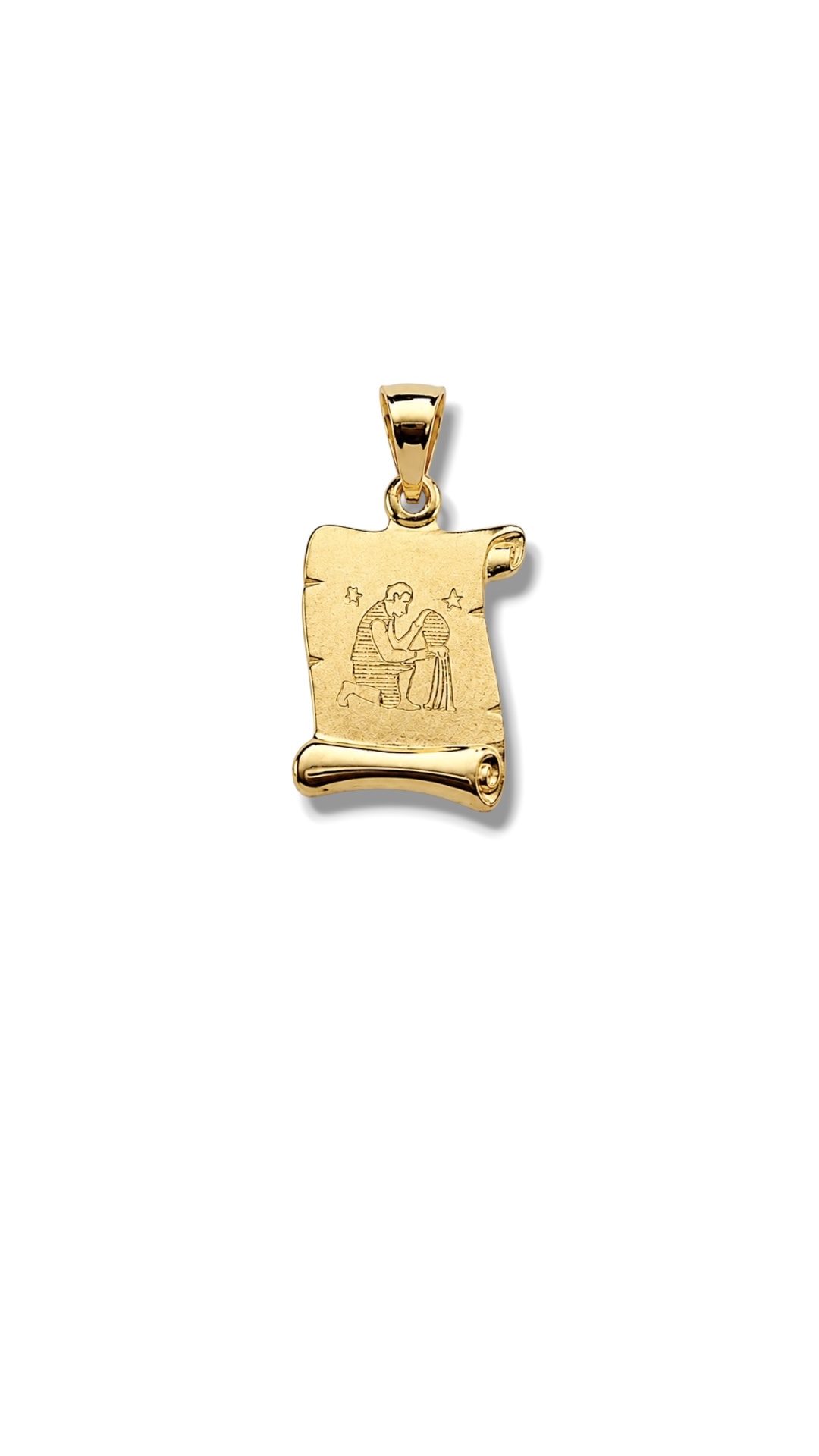 Arany Medálok 14 karátos Medál , Vízöntő pergamen ( Nr.47) webshop Arany Medálok 14 karátos Medál , Vízöntő pergamen ( Nr.47) webshop