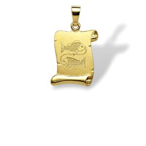 Arany Medálok 14 karátos Medál , Halak pergamen ( Nr.48) webshop