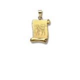 Arany Medálok 14 karátos Medál , Kis Bika pergamen (Nr.38) webshop