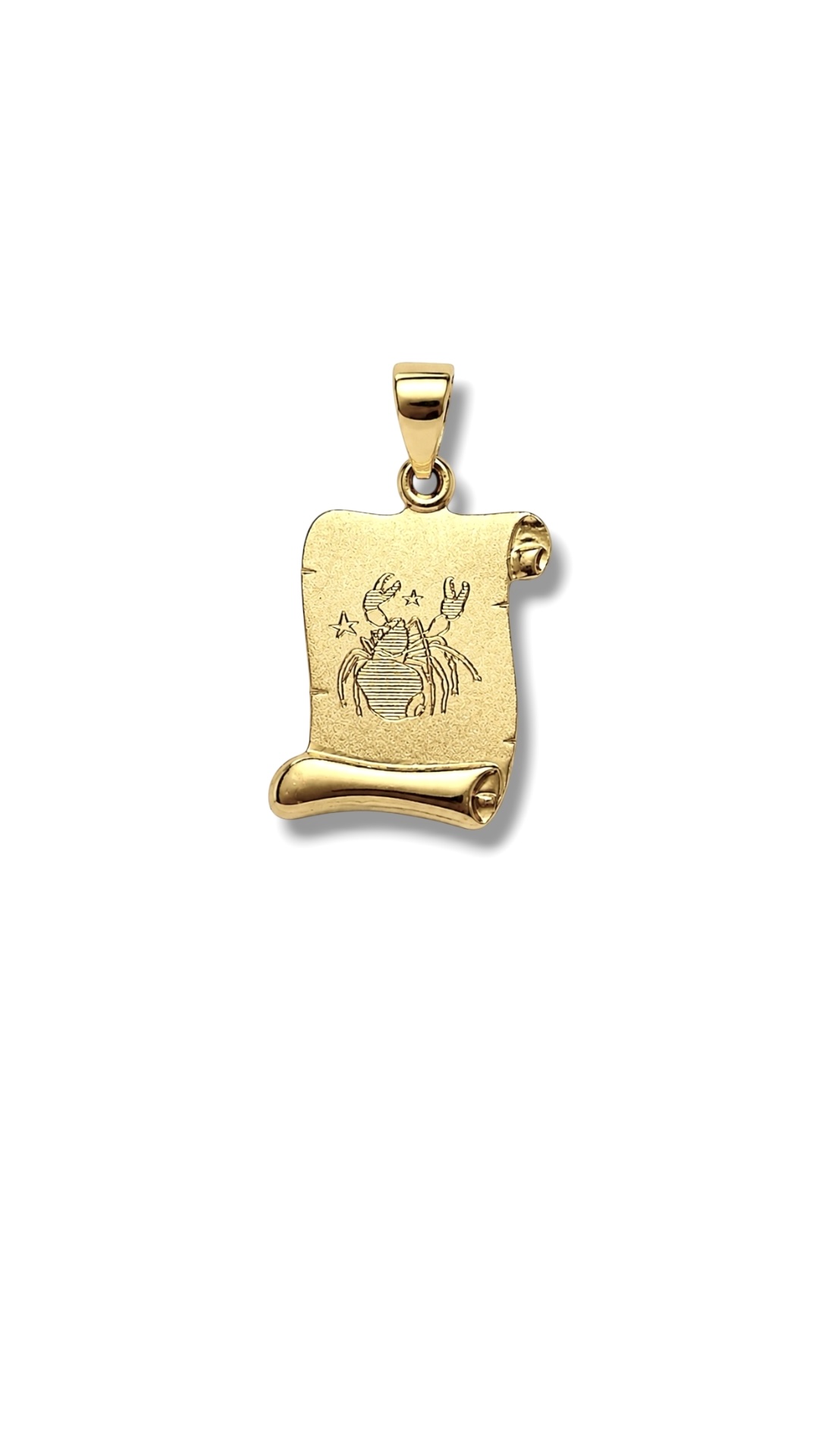 Arany Medálok 14 karátos Medál , Rák pergamen (Nr.52) webshop Arany Medálok 14 karátos Medál , Rák pergamen (Nr.52) webshop