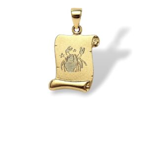 Arany Medálok 14 karátos Medál , Rák pergamen (Nr.52) webshop
