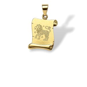Arany Medálok 14 karátos Medál , Oroszlán pergamen (Nr.53) webshop