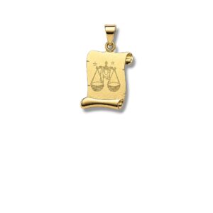 Arany Medálok 14 karátos Medál , Kis Mérleg pergamen (Nr.43) webshop