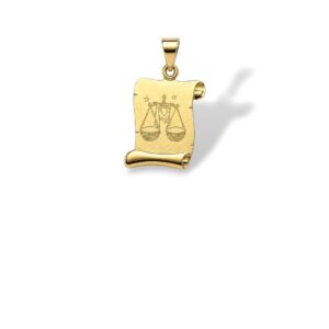 Arany Medálok 14 karátos Medál , Kis Mérleg pergamen (Nr.43) webshop