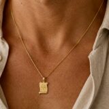 Arany Medálok 14 karátos Medál , Kis Skorpió pergamen (Nr.44) webshop