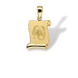 Arany Medálok 14 karátos Medál , Skorpió pergamen ( Nr.56) webshop