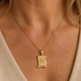 Arany Medálok 14 karátos Medál , Skorpió pergamen ( Nr.56) webshop