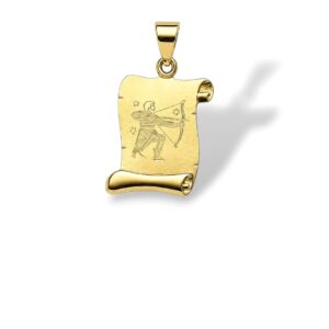 Arany Medálok 14 karátos Medál , Nyilas pergamen (Nr.57) webshop