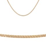 Arany Láncok 14 karátos Lánc , Barbara típusú , sárga arany modell (Nr.3) webshop