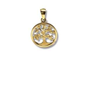 Arany Medálok 14 karátos Medál , kő nélküli Életfa modell (Nr.3) webshop
