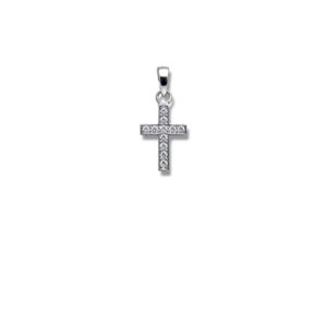 Arany Medálok 14 karátos Medál , cirkónia köves pici kereszt (Nr.12) webshop