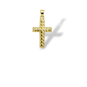 Arany Medálok 14 karátos Medál , vésett kereszt (Nr.14) webshop Arany Medálok 14 karátos Medál , vésett kereszt (Nr.14) webshop