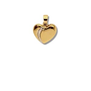 Arany Medálok 14 karátos Medál , szív formájú üreges modell (Nr.15) webshop