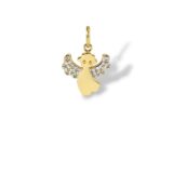 Arany Medálok 14 karátos Medál , Angyal cirkónia kövekkel (Nr.18) webshop Arany Medálok 14 karátos Medál , Angyal cirkónia kövekkel (Nr.18) webshop