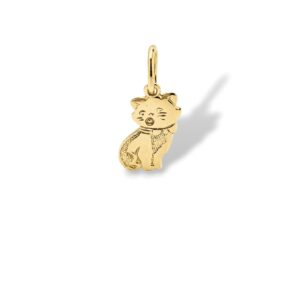 Arany Medálok 14 karátos Medál , Cica formájú (Nr.32) webshop
