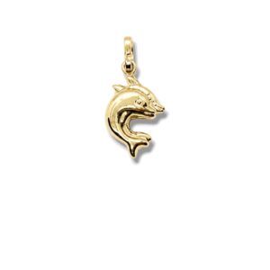 Arany Medálok 14 karátos Medál , Dupla delfines (Nr.33) webshop