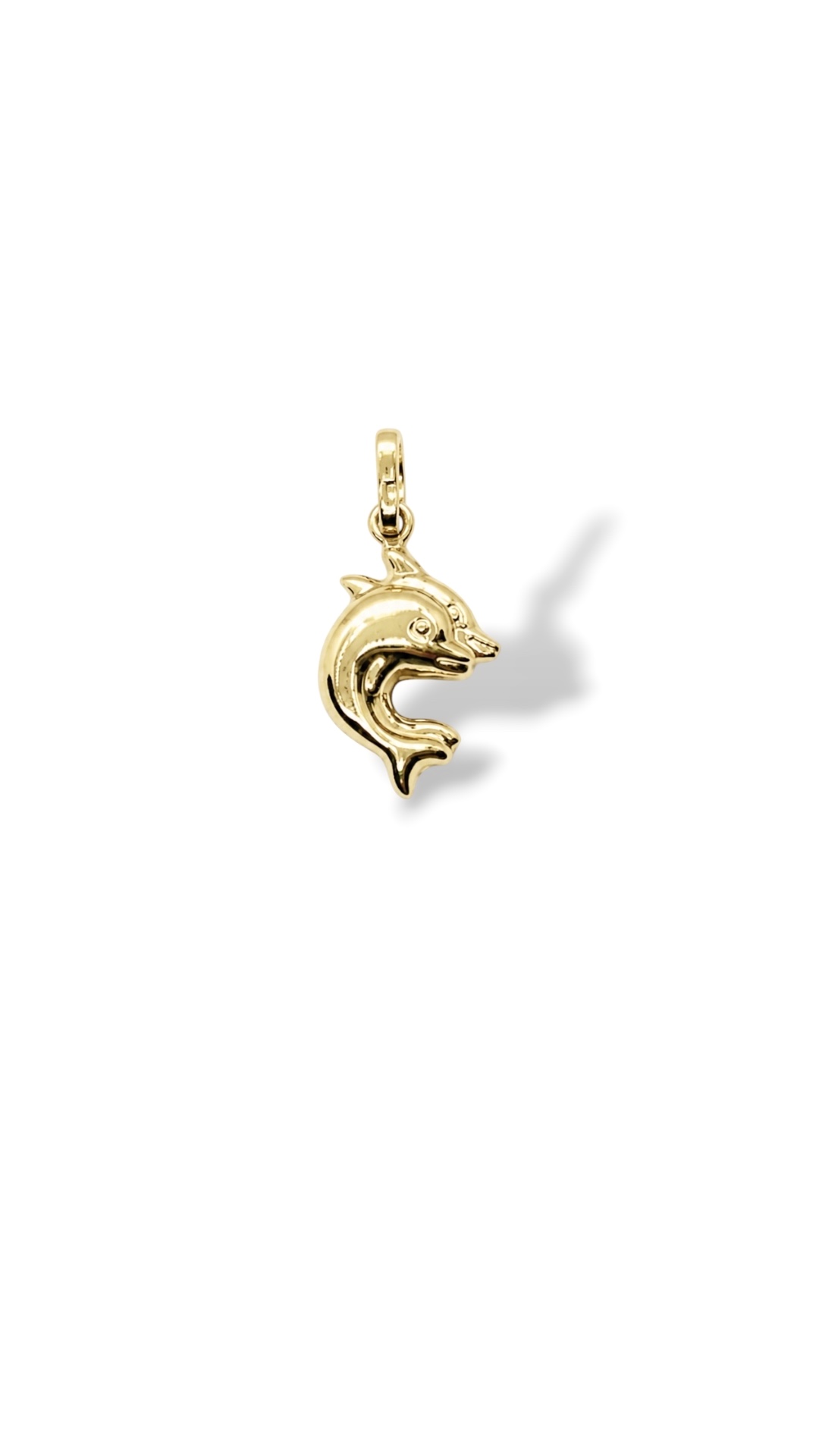 Arany Medálok 14 karátos Medál , Dupla delfines (Nr.33) webshop Medál , Dupla delfines (Nr.33)
