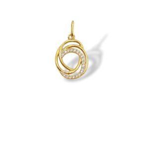 Arany Medálok 14 karátos Medál , Ovális köves arany ékszer (Nr.58) webshop