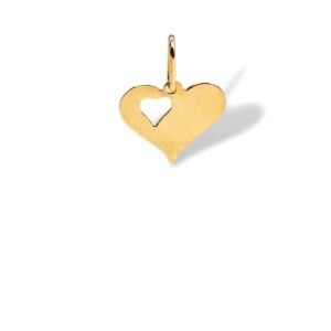 Arany Medálok 14 karátos Medál , Szív a szívben modell ( Nr.62) webshop