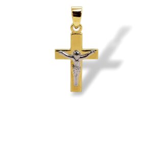 Arany Medálok 14 karátos Medál , Kereszt Jézuskával (Nr.65) webshop