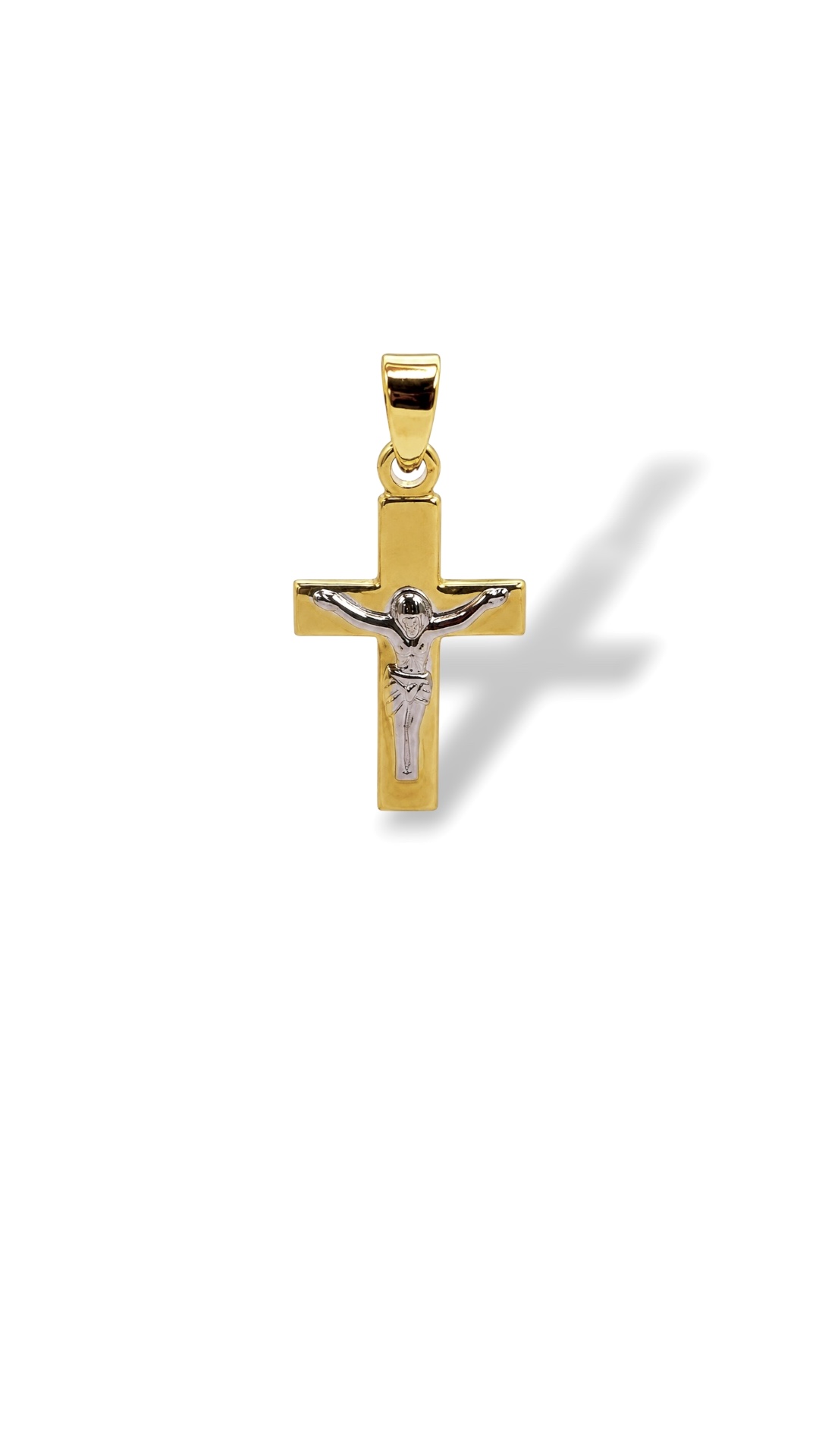 Arany Medálok 14 karátos Medál , Kereszt Jézuskával (Nr.65) webshop Medál , Kereszt Jézuskával (Nr.65)