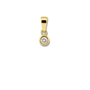 Arany Medálok 14 karátos Medál , Sárga arany 1 köves (Nr.71) webshop