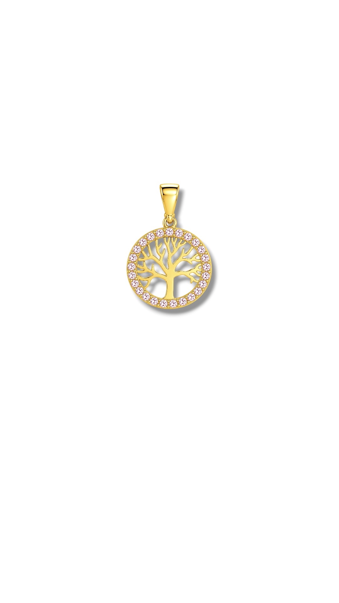 Arany Medálok 14 karátos Medál , Köves életfa (Nr.73) webshop Arany Medálok 14 karátos Medál , Köves életfa (Nr.73) webshop