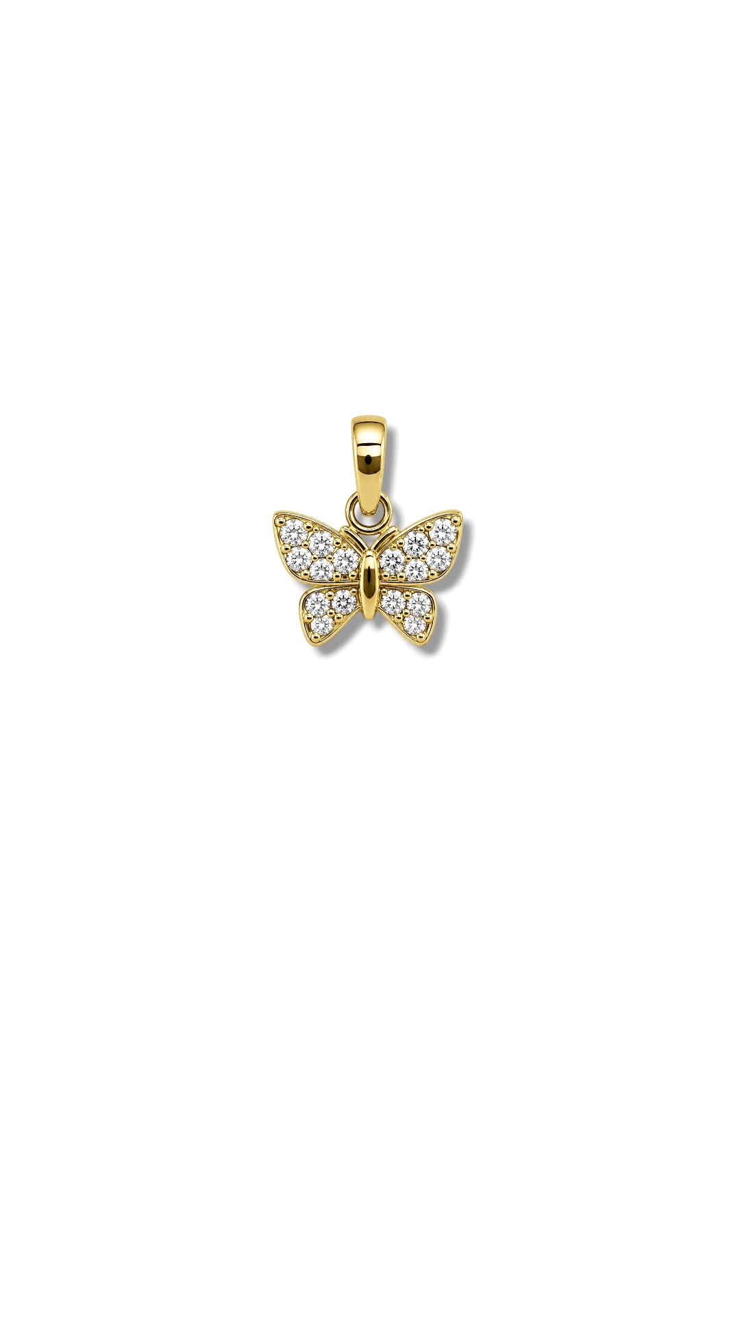 Arany Medálok 14 karátos Medál , cirkónia köves pillangó (Nr.78) webshop Arany Medálok 14 karátos Medál , cirkónia köves pillangó (Nr.78) webshop