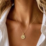 Arany Medálok 14 karátos Medál , cirkónia köves életfa modell (Nr.1) webshop