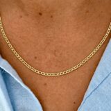 Arany Láncok 14 karátos Lánc , Gucci típusú modell (Nr.41) webshop