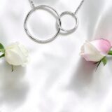 Arany Láncok 14 karátos Lánc , Fehér arany anker típusú lánc dupla karikákkal (Nr.17) webshop
