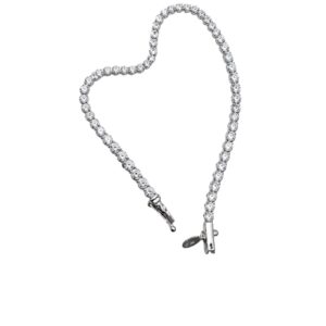 Arany Karláncok 14 karátos Karkötő köves fehér arany “tenisz”, női karlánc (Nr.45) webshop