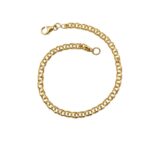Arany Karláncok 14 karátos Karlánc , Garibaldi típusú karkötő (Nr.44) webshop Arany Karláncok 14 karátos Karlánc , Garibaldi típusú karkötő (Nr.44) webshop