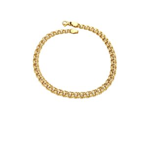 Arany Karláncok 14 karátos Karlánc , Garibaldi típusú karkötő (Nr.31) webshop