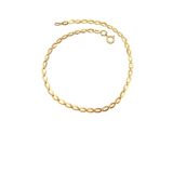 Arany Karláncok 14 karátos Karlánc , sárga arany lemez karkötő (Nr.23) webshop