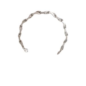 Arany Karláncok 14 karátos Karlánc , fehér arany stiftes karkötő (Nr.7) webshop