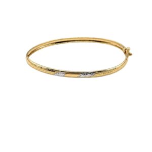 Arany Karláncok 14 karátos Karkötő , Vésett karreif (Nr.36) webshop